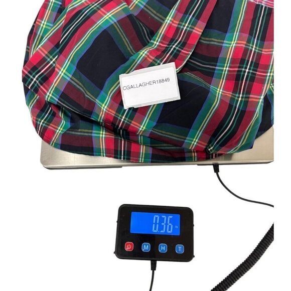 Vineyard Vines Womens Button Up Shirt 12 Multicolor Relaxed Fit Patchwork Plaid - Picture 10 of 10